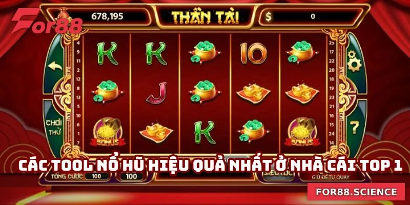 Tool Nổ Hũ - Giải Mã Bí Ẩn Chiến Thắng Game Slot Mới Nhất Các tool nổ hũ hiệu quả nhất ở nhà cái top 1