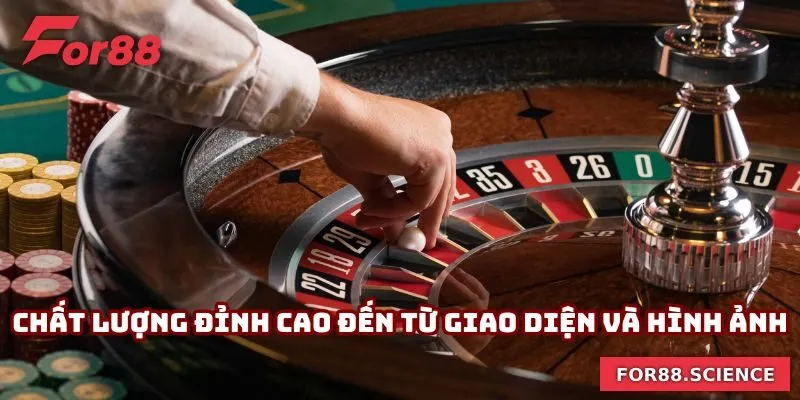 Roulette Là Gì? Chinh Phục Đỉnh Cao Cá Cược Cùng For88 Chất lượng đỉnh cao đến từ giao diện và hình ảnh