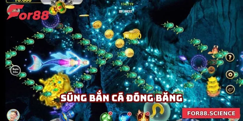 Súng Bắn Cá - Chia Sẻ Các Vũ Khí Hiện Đại Nhất 2025 Tính năng đóng băng giúp khách hàng dễ dàng tiêu diệt con mồi hơn